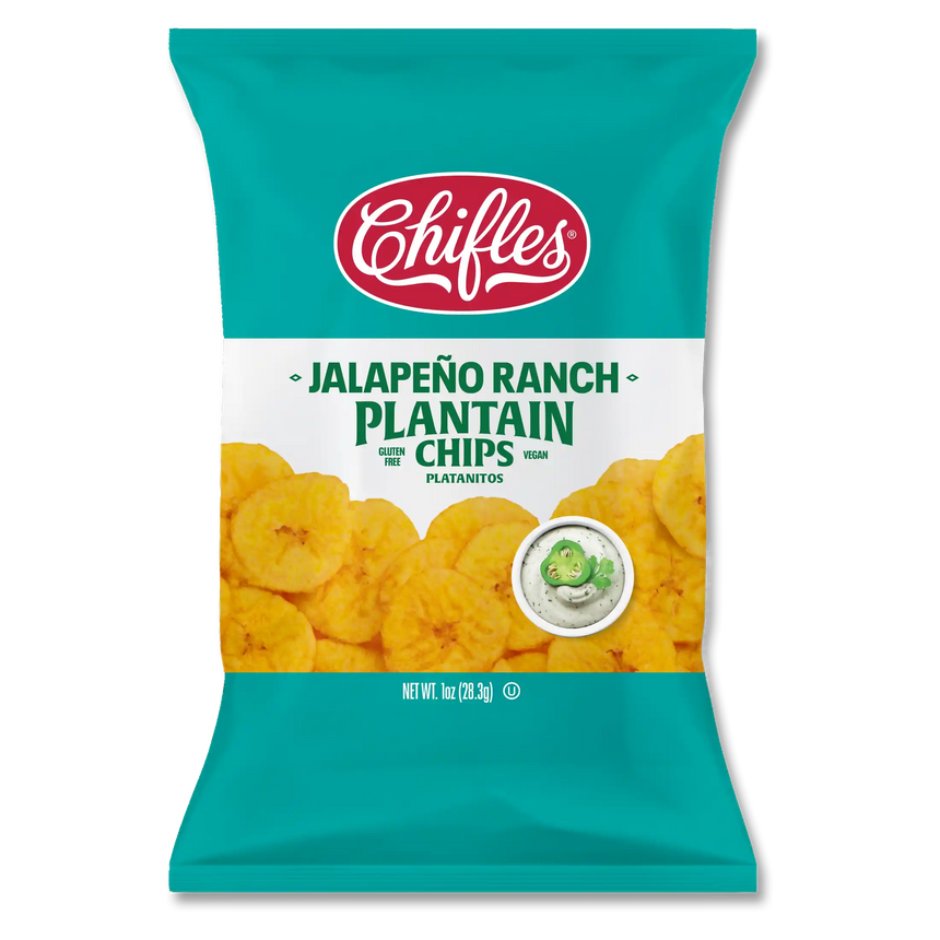 Chifles Plantain Chips 1oz 24 Pack