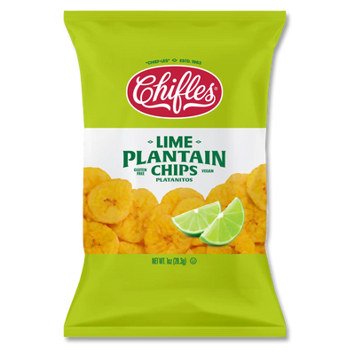 Lime plantain chips, 24 pack