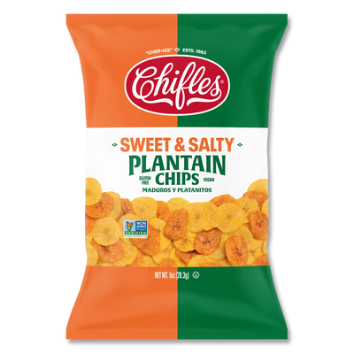 Sweet & Salty plantain chips, 24 pack