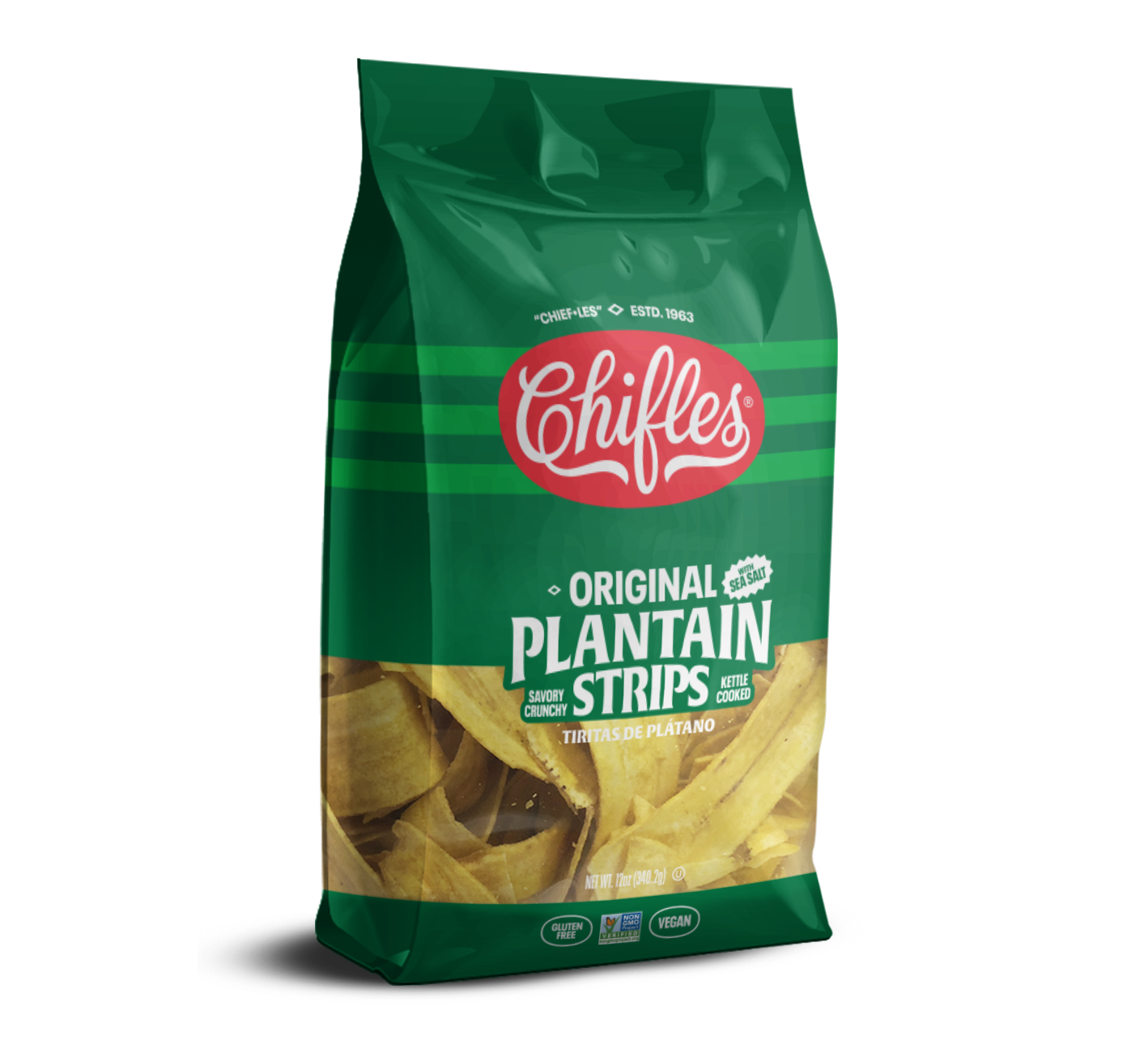 Original Plantain Strips - 3 Pack, 12 oz ea