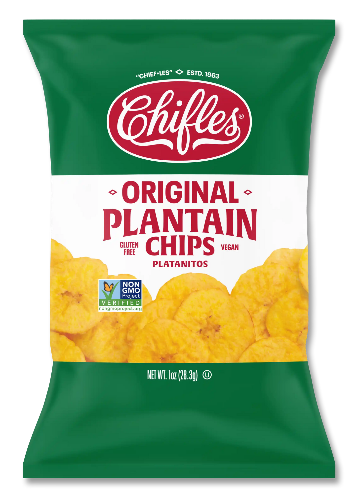 Chifles Plantain Chips 1oz 24 Pack