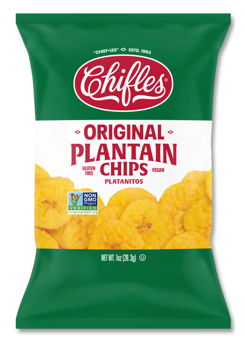Chifles Plantain Chips 1oz 24 Pack