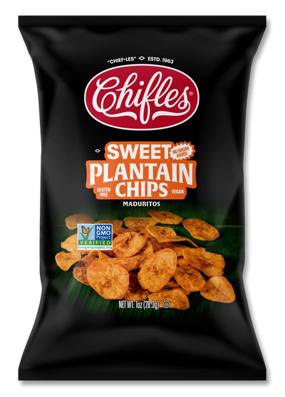Sweet plantain chips, 24 pack