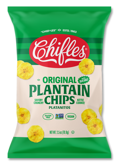 Original Salted Plantain Chips - 6 Pack, 2.5 oz ea