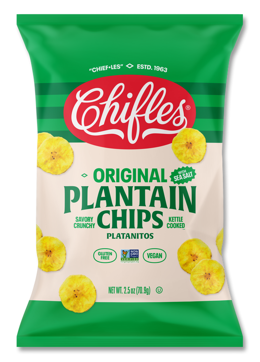 Original Salted Plantain Chips - 6 Pack, 2.5 oz ea