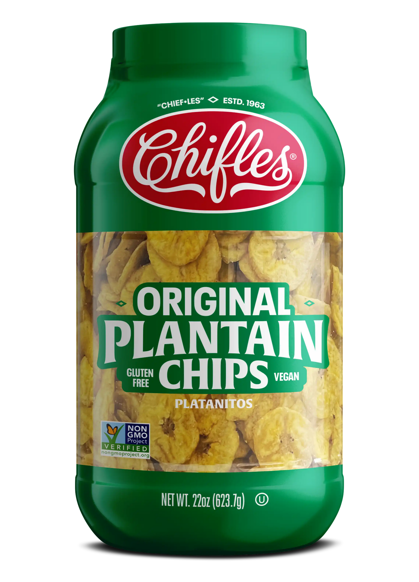 Original Plantain Chips - 20oz Tub