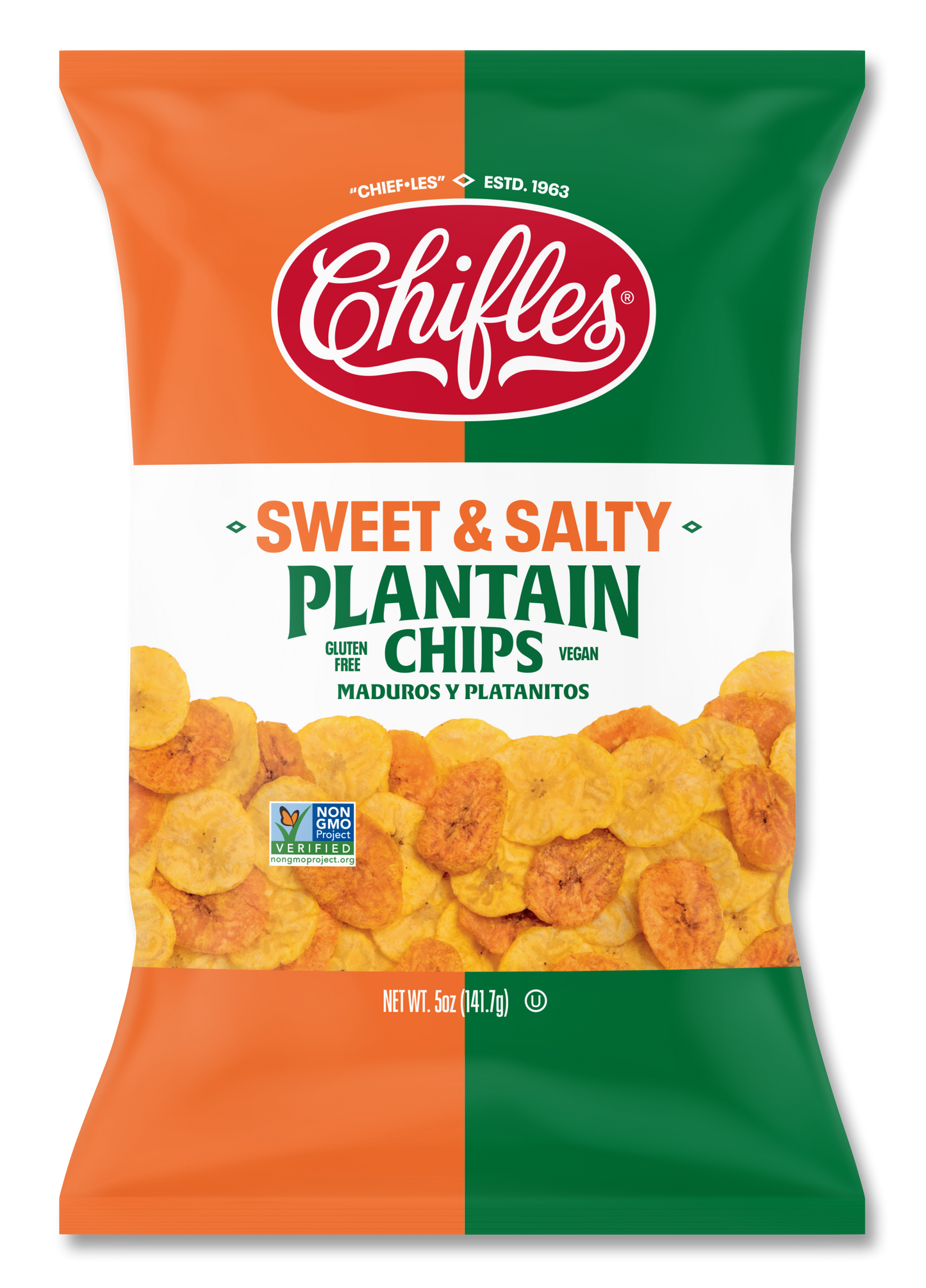 Sweet & Salty Plantain Chips 6 Pack, 5oz ea