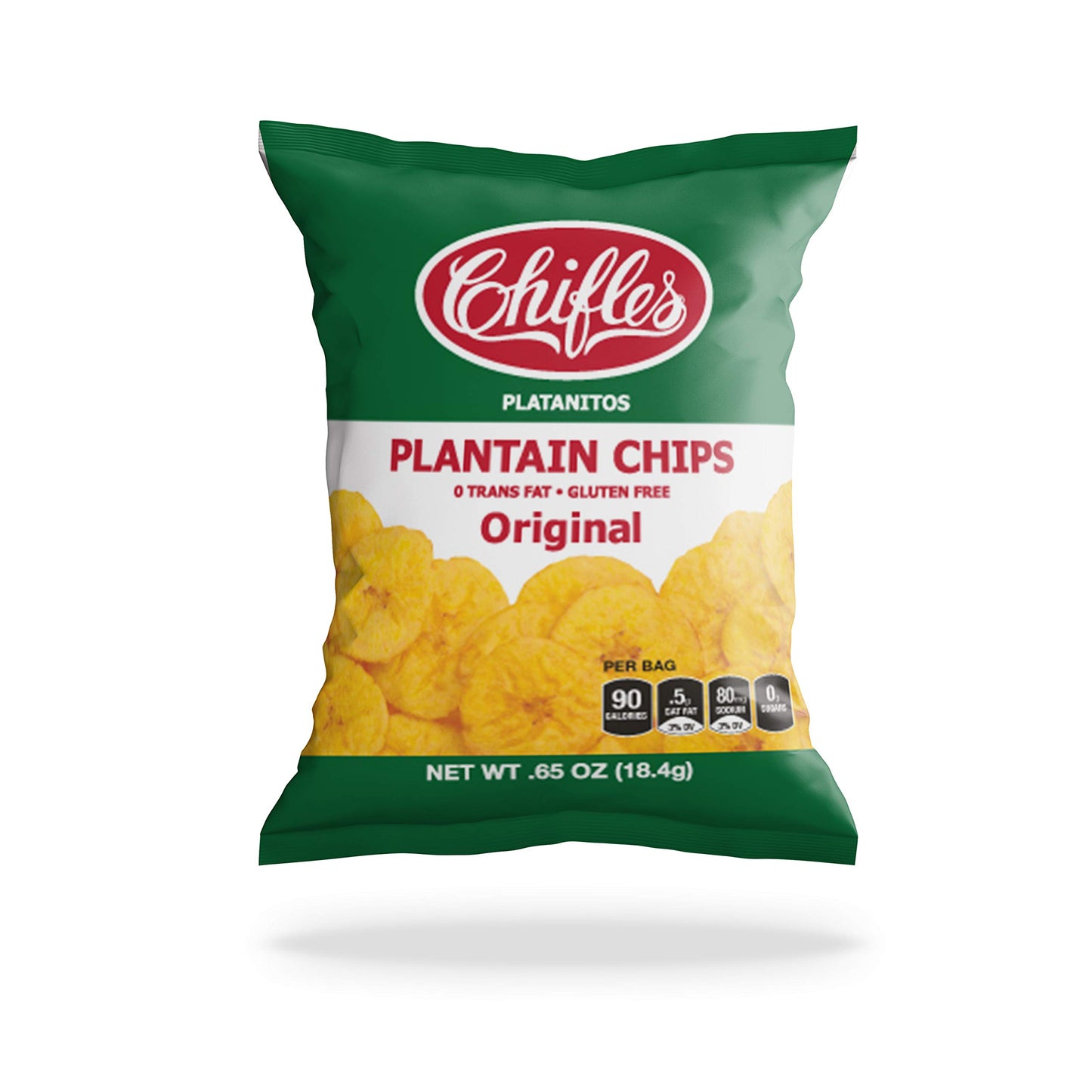 CHIFLES MINIS! ORIGINAL PLANTAIN CHIPS, 0.65 Ounce (40 Pack)