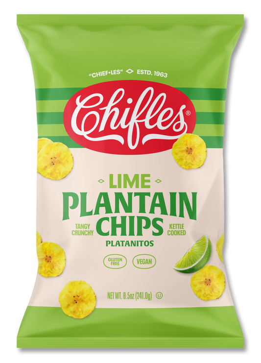 Lime Plantain Chips - 4 Pack, 8.5 oz ea