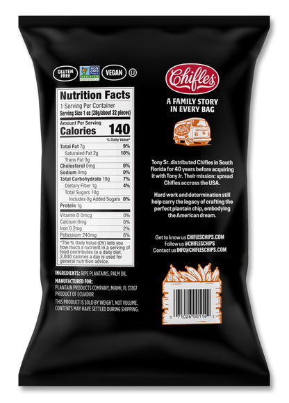 Maduritos Sweet Plantain Chips - 24 Single-Serve Packs, 1 oz ea