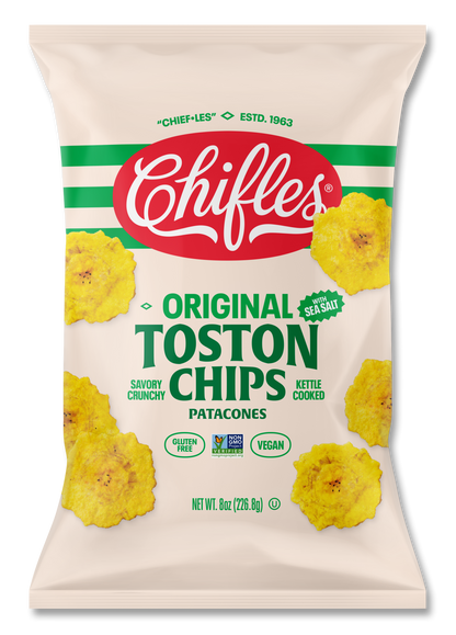 Tostones Salted Plantain Chips - 4 Pack, 8 oz ea