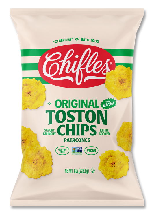 Tostones Salted Plantain Chips - 4 Pack, 8 oz ea