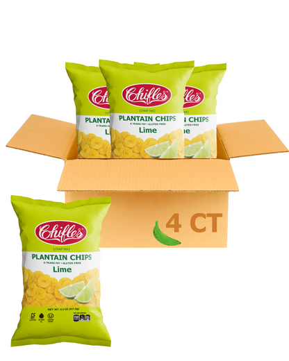 Lime Plantain Chips - 4 Pack, 8.5 oz ea