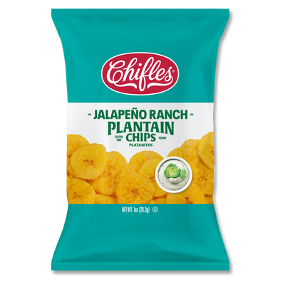 Jalapeno Ranch plantain chips, 24 pack