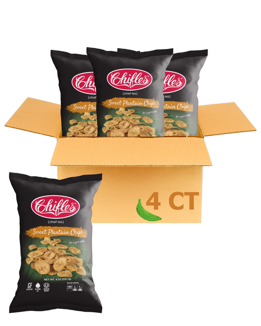 Maduritos Sweet Plantain Chips - 4 Pack, 9 oz ea