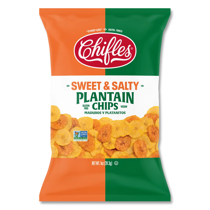 Chifles Sweet & Salty Plantain Chips bag