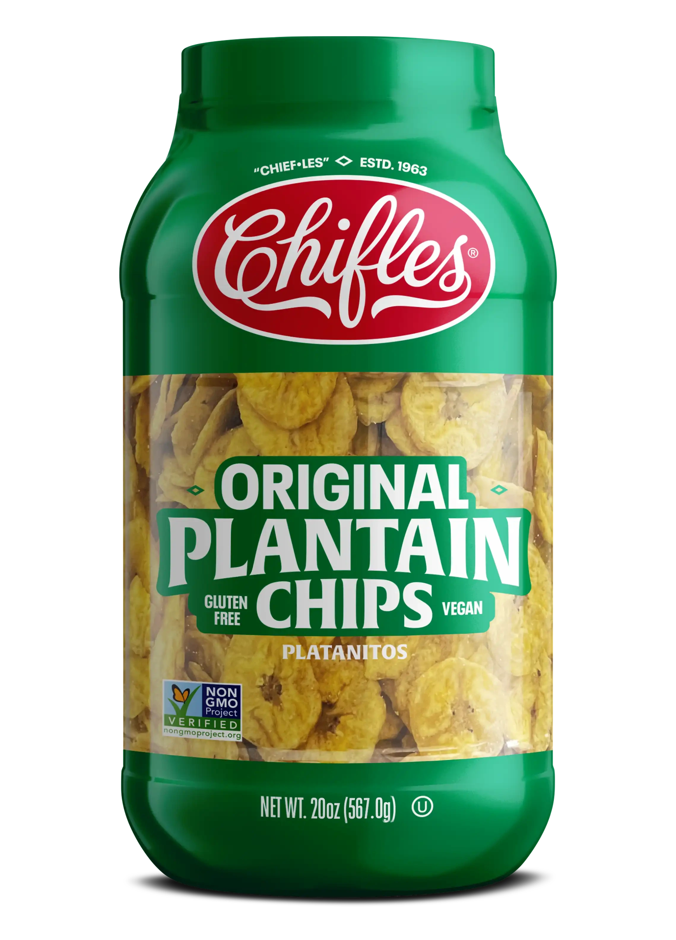 Original Plantain Chips - 20oz Tub
